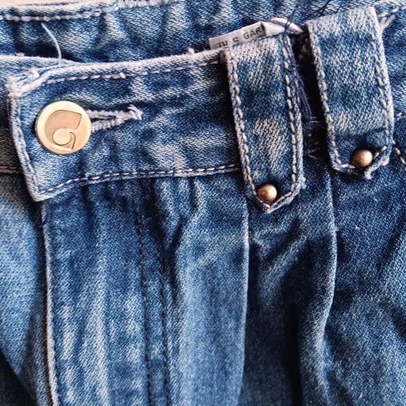 Vintage Women's Jeans Unionbay High Waist Pleated Denim sz 7 25x33 1980's Preppy - Picture 4 of 7